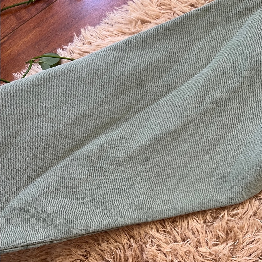 PLUS SIZE || KISS Women's Green Crew Neck Sweater - Picture 5 of 5